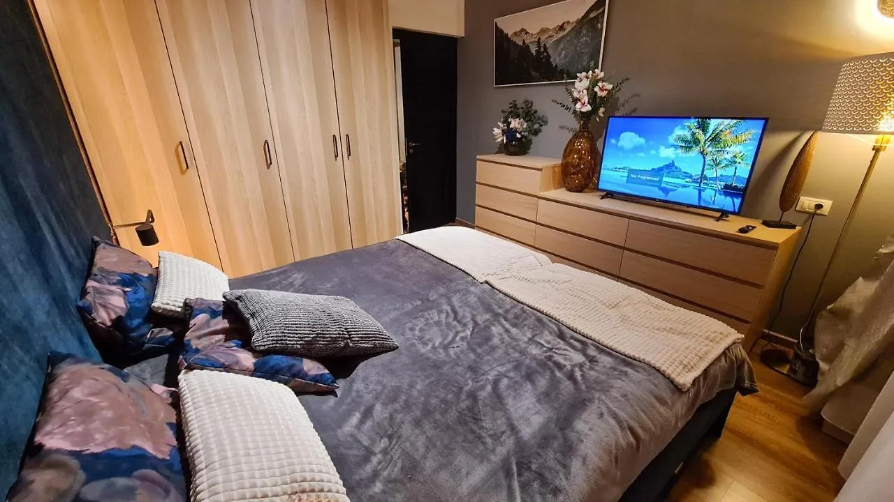 Apartmanica Double Room Apartment 101-12, Big Terrace, St Ivan Rilski 4 Star Spa Resort, Bansko Bulgaria